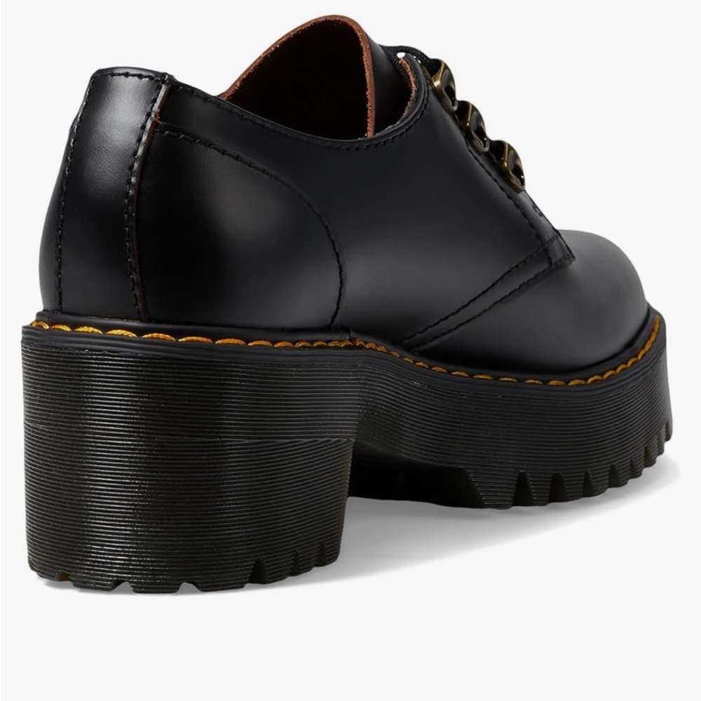 Dr. Martens Leona Smooth Leather Lo Platform Women’s Size 6 - Picture 15 of 16